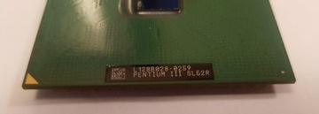 PROCESOR INTEL Pentium 3 III SL52R 1.0 GHz + coler