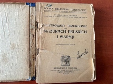 Przewodnik- Mazury Pruskie i Warmia-Orłowicz 1923 