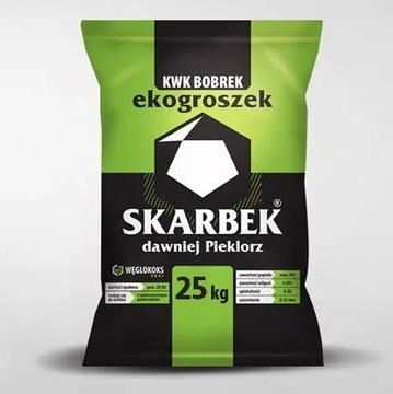 węgiel Ekogroszek Skarbek Bobrek 28 MJ 1000 kg