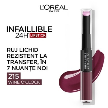 L'Oreal pomadka 215 Wine O Clock