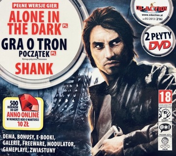 Gry CD-Action 2x DVD 216: Alone In The Dark, Shank