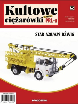 STAR A28/A29 DŹWIG KULTOWE CIĘŻARÓWKI PRL nr 25 