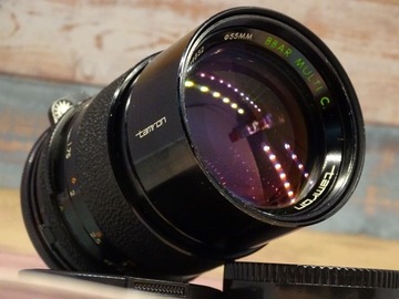 TAMRON MOC CANON FD 2.8 135MM CZYSTY / 100% OK ! 