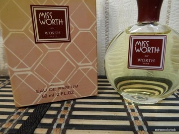 MISS WORTH PARIS woda perfumowana 59 ml.