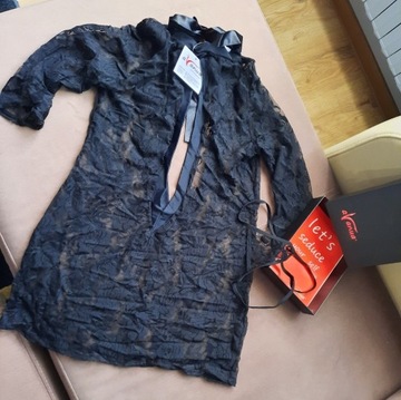 Rika Chemise koszulka i stringi L/XL