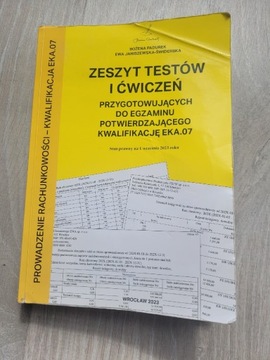 Zeszyt testów I ćwiczeń EKA.07