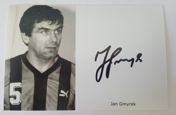 Jan GMYREK autograf brąz Montreal 1976