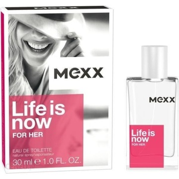 MEXX LIFE IS NOW FOR HER EDT 30 ML  - FOLIA