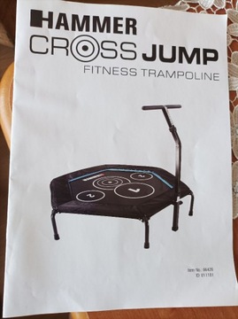 Trampolina fitness Hammer Cross Jump do 130 kg