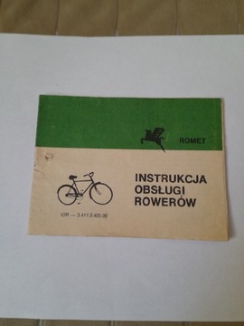 Instrukcja obsługi rowerów 