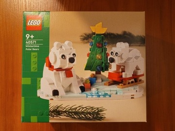 LEGO 40571 Zimowe niedźwiedzie polarne