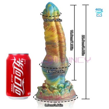 9" Animal Penis Dog Wolf Knot a'la BadDragon Dildo