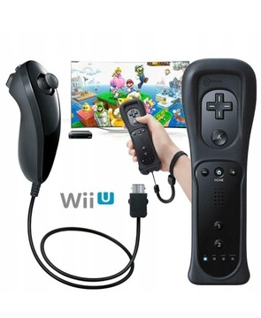 Nintendo Wii 2w1 Remote Motion Plus Controller