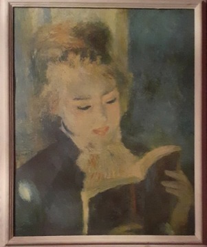 Reprodukcja Pierre Auguste Renoir "Czytająca"