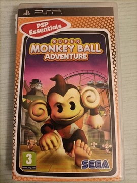 Gra SUPER MONKEY BALL ADVENTURE PSP