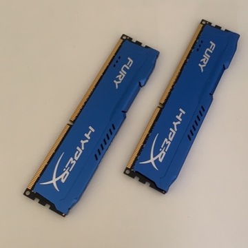 (2x) HyperX 8GB 1600MHz ddr3