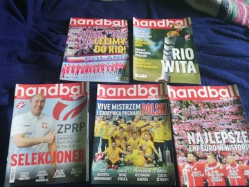 Handball Polska Magazyn2016r 5 numerów 