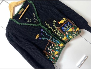 Sweter Vintage Inzy Handstrick 