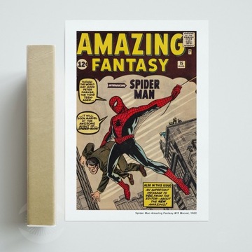 Spider Man Amazing Fantasy Marvel Plakat 50x70
