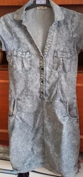 (K2)Sukienka jeansowa r 42 Megi collection
