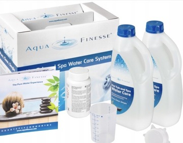 Zestaw do pielęgnacji wody AquaFinesse w spa 2x2L