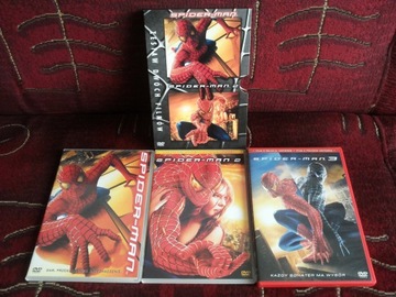 Spider-Man 1-3 DVD po polsku