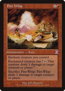 Fire Whip Magic MTG