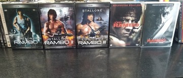 Rambo pakiet 1-5 dvd.