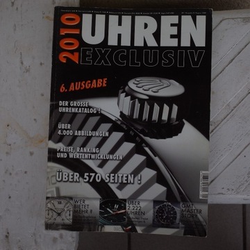 UHREN EXCLUSIV 2010 katalog zegarków z cennikiem 