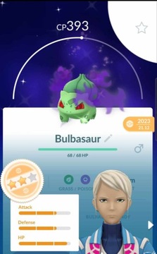 Pokemon go SHINY Shadow Bulbasaur