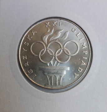 200 zł złotych 1976 r.  XXI Olimpiada - stan 1 