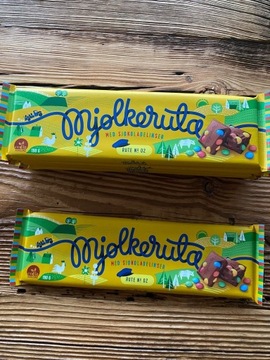 4 x Norweska czekolada mleczna z Mjolkeruta HIT 