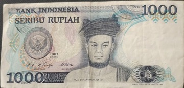 1000 Seribu Rupiah Indonezja 