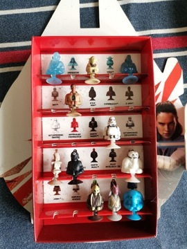 Star Wars - figurki gumowe z filmu