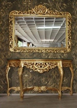 Pałacowa konsola z lustrem