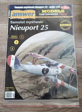 Answer Nieuport 25 + wręgi