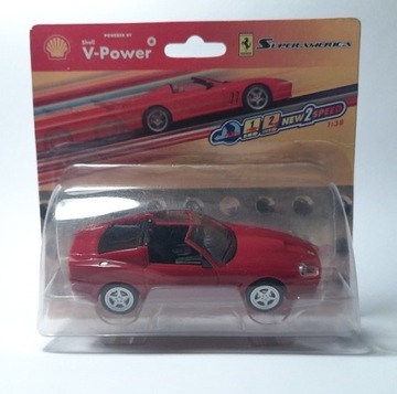 Hot Wheels Shell V-Power Ferrari Superamerica 1:38