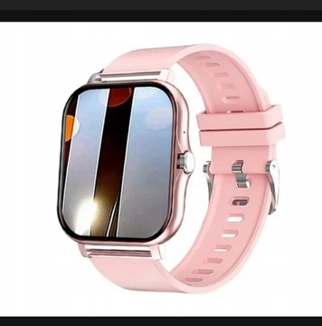 Nowy Smart Watch Różowy Pasek