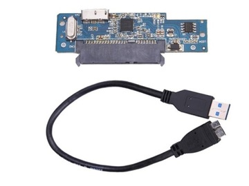 USB3 To SATA22 Pin SSD Adapter with Data Cable