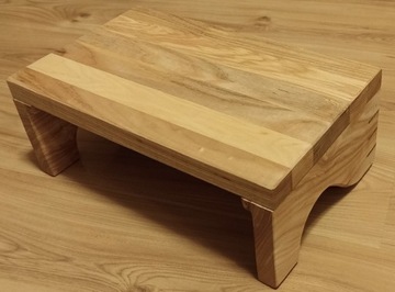 Półka z drewna od stolarza 40x25x15 Podnóżek