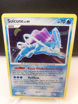 Karta Pokemon Suicune 19/132 wersja niemiecka 