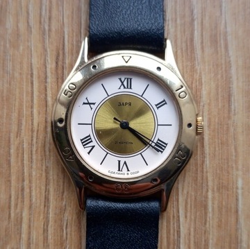 Radziecki zegarek mechaniczny Zaria 21 kamieni