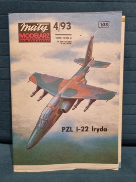 Mały Modelarz 4/93 Samolot szkolno-bojowy PZL I-22