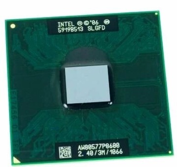 Intel Core 2 Duo P8600 PGA478 2,4 GHz 2 rdzenie