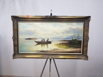 Obraz olejny Helmut Stadelhofer Jezioro Chiemsee