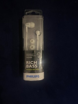 Słuchawki douszne PHILIPS  PHILIPS SHE3900BK