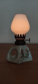 Lampa naftowa porcelana mała do kolekcji J