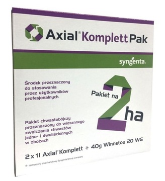 Axial Komplett Pak Komplet 2ha zboża herbicyd