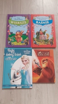 Wiersze i baśnie dla dzieci 4 książki 