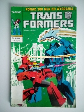 Komiks Transformers nr 5/1992 5/92 Tm-Semic